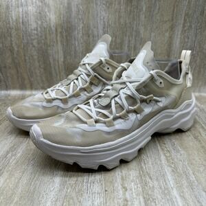 Sorel Kinetic Breakthru Tech Lace‎ Sneakers White Chalk  Womens Size 12